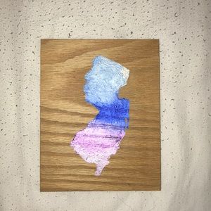 Custom made New Jersey wall decal